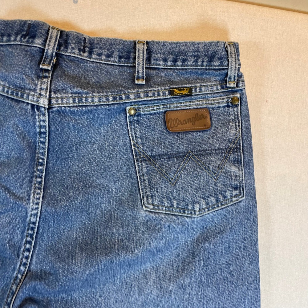 Wrangler George Strait Cowboy Cut Collection Jeans Wash Straight‎ Leg - Size 42 - Picture 6 of 8